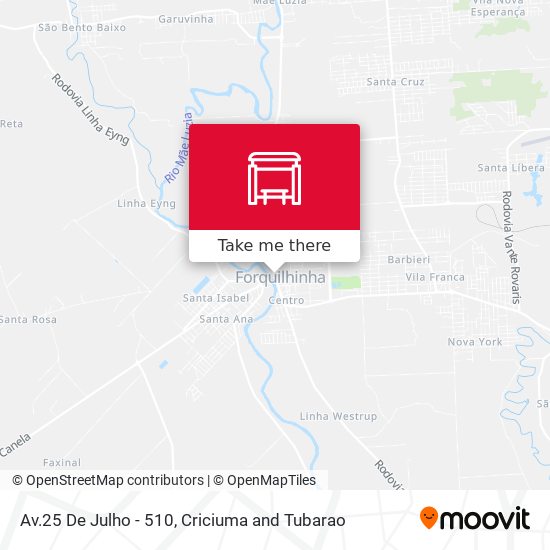 Mapa Av.25 De Julho - 510