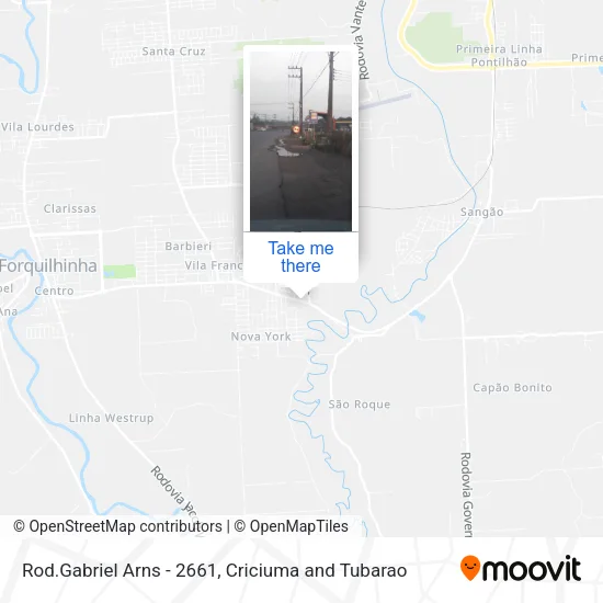 Rod.Gabriel Arns - 2661 map