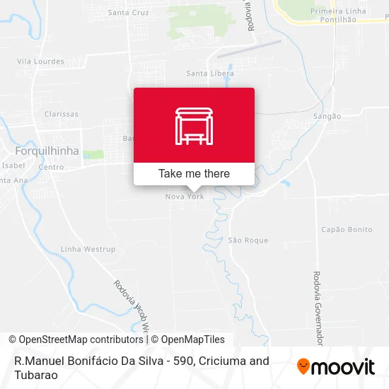 R.Manuel Bonifácio Da Silva - 590 map