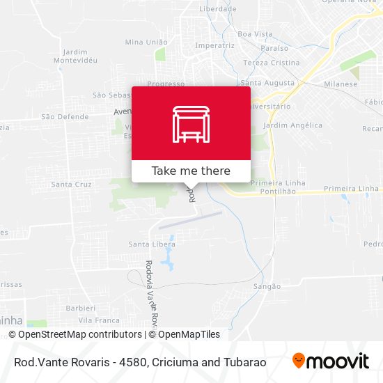 Rod.Vante Rovaris - 4580 map