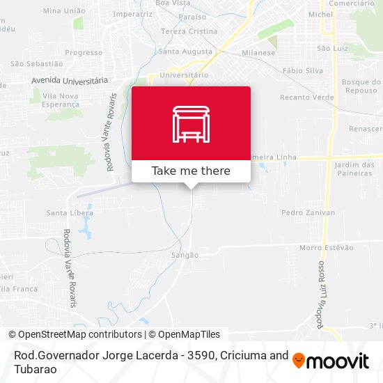 Rod.Governador Jorge Lacerda - 3590 map