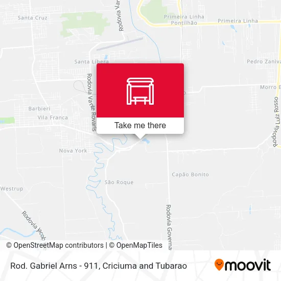 Rod. Gabriel Arns - 911 map