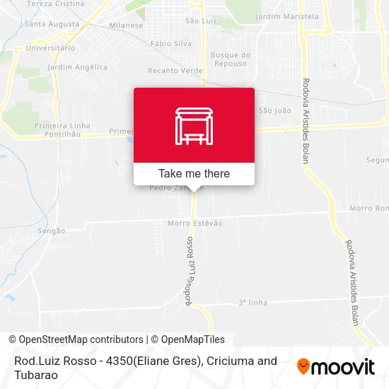 Rod.Luiz Rosso - 4350(Eliane Gres) map
