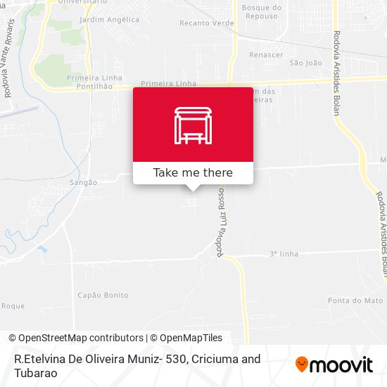 R.Etelvina De Oliveira Muniz- 530 map