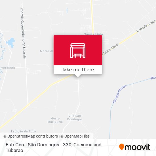 Estr.Geral São Domingos - 330 map