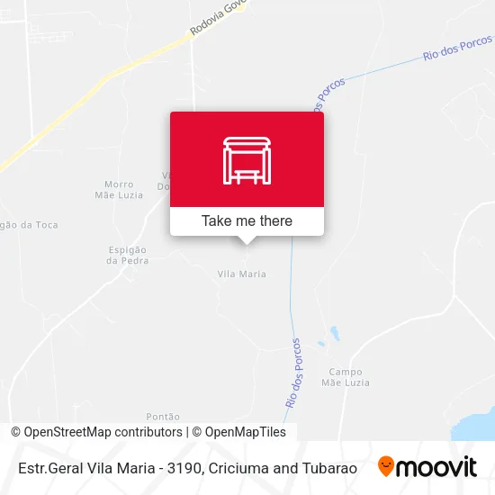 Estr.Geral Vila Maria - 3190 map