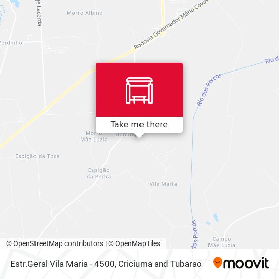 Estr.Geral Vila Maria - 4500 map