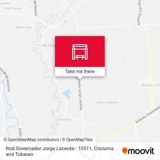 Rod.Governador Jorge Lacerda - 10511 map