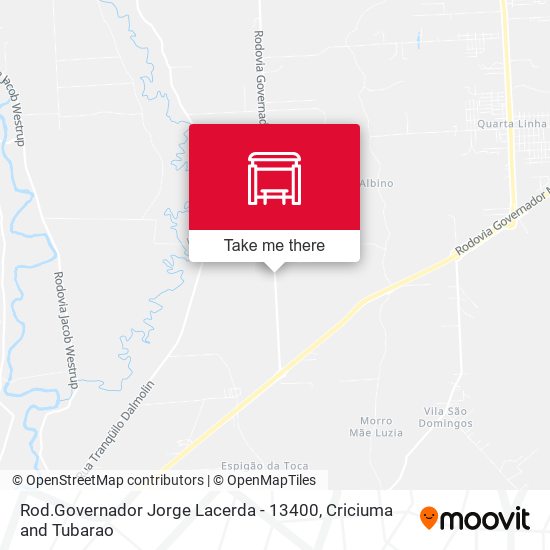 Rod.Governador Jorge Lacerda - 13400 map