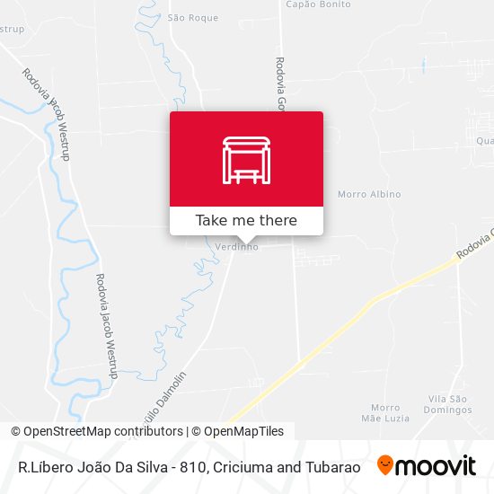 R.Líbero João Da Silva - 810 map