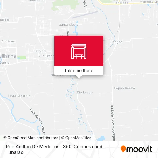 Rod.Adilton De Medeiros - 360 map