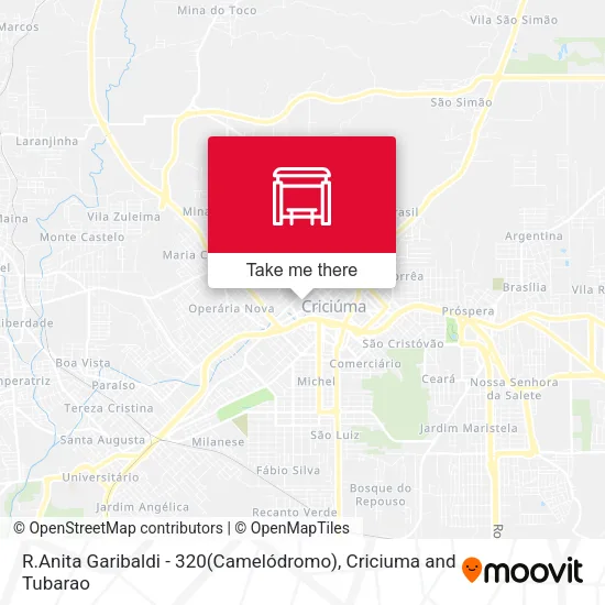 R.Anita Garibaldi - 320(Camelódromo) map