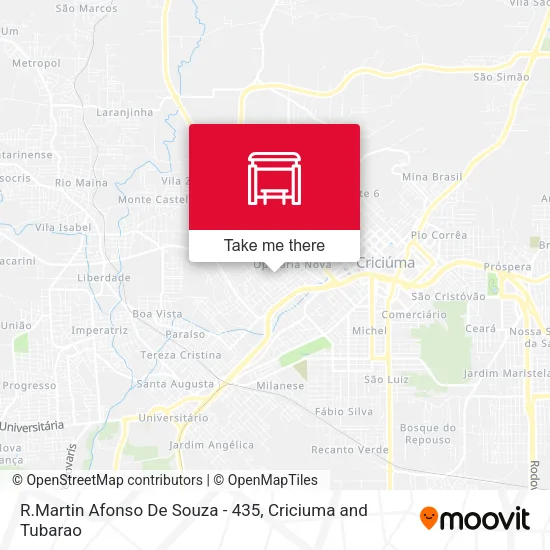 R.Martin Afonso De Souza - 435 map