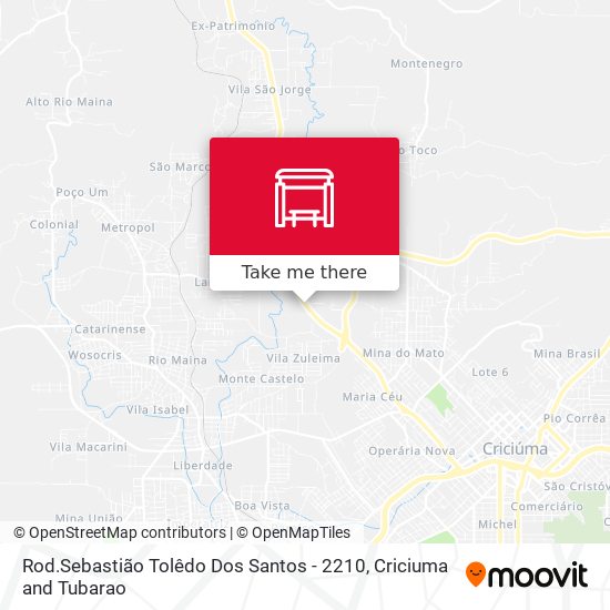 Rod.Sebastião Tolêdo Dos Santos - 2210 map