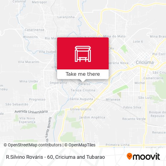 R.Silvino Rováris - 60 map