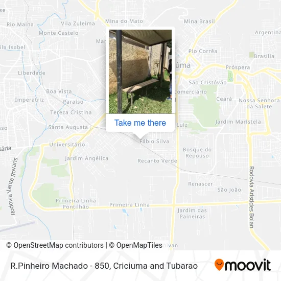 R.Pinheiro Machado - 850 map