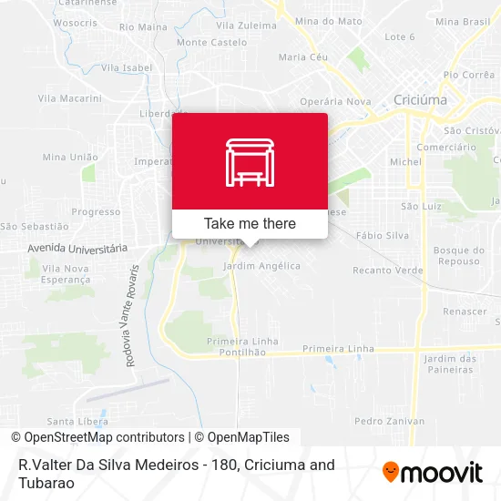 R.Valter Da Silva Medeiros - 180 map