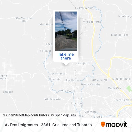 Av.Dos Imigrantes - 3361 map