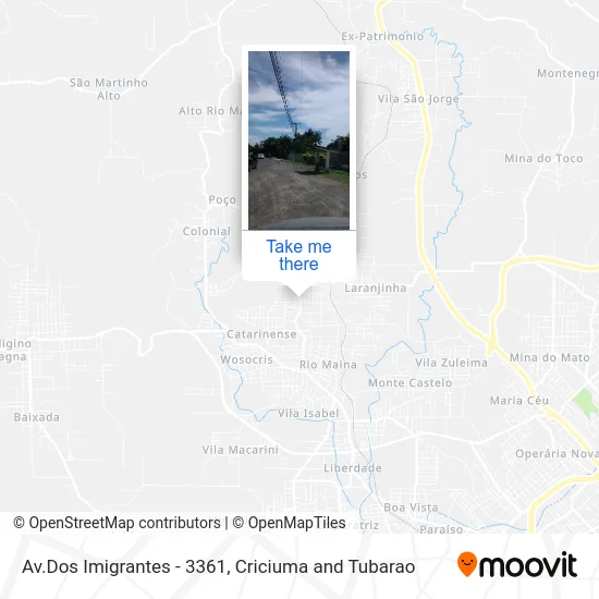 Av.Dos Imigrantes - 3361 map