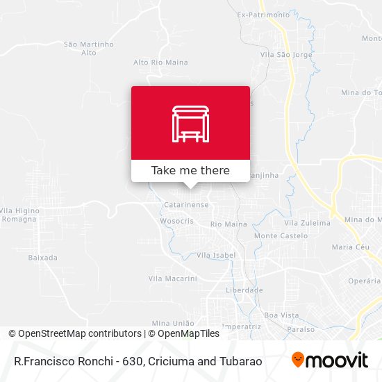 R.Francisco Ronchi - 630 map