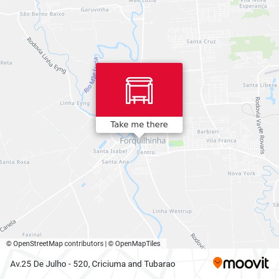 Mapa Av.25 De Julho - 520