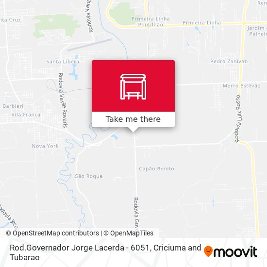 Rod.Governador Jorge Lacerda - 6051 map