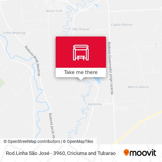 Rod.Linha São José - 3960 map