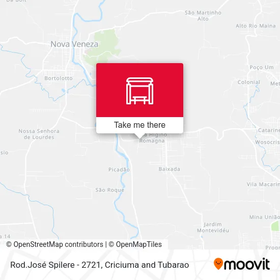 Rod.José Spilere - 2721 map