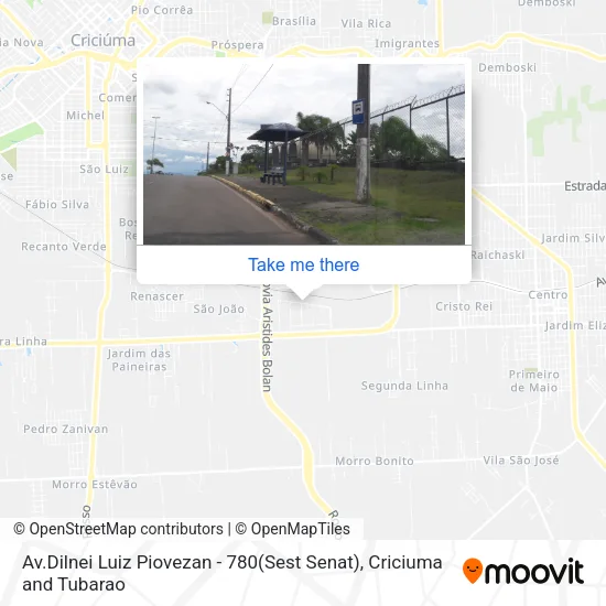 Av.Dilnei Luiz Piovezan - 780(Sest Senat) map
