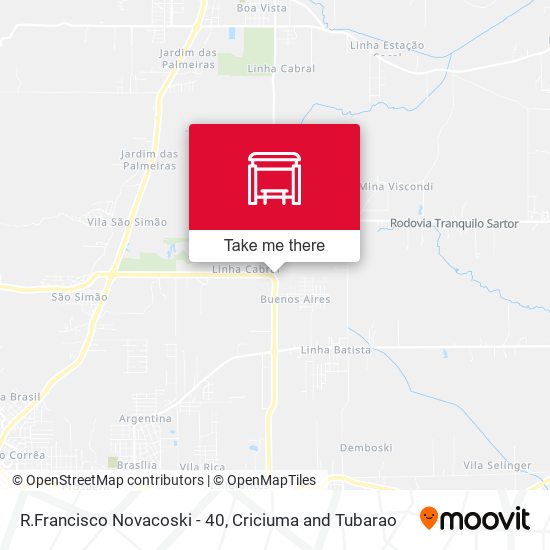 R.Francisco Novacoski - 40 map