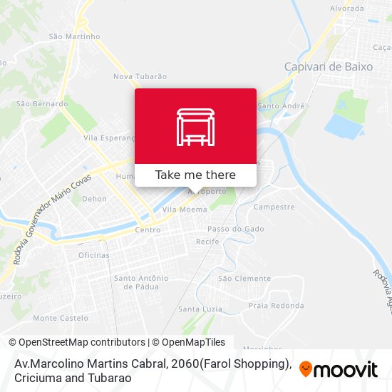 Mapa Av.Marcolino Martins Cabral, 2060(Farol Shopping)