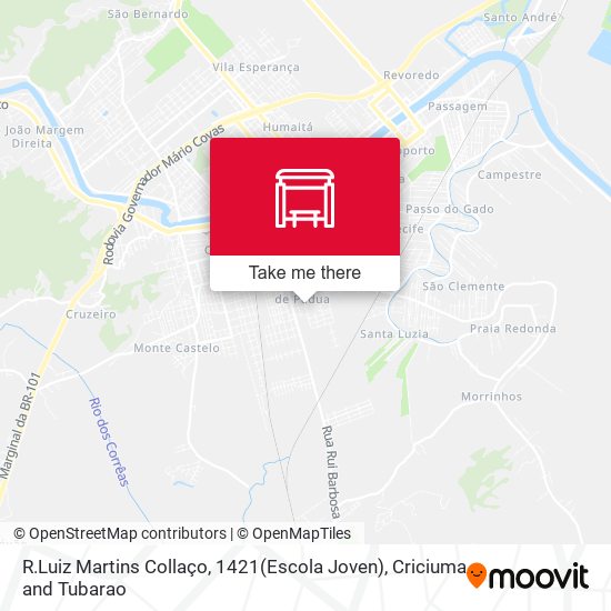 R.Luiz Martins Collaço, 1421(Escola Joven) map