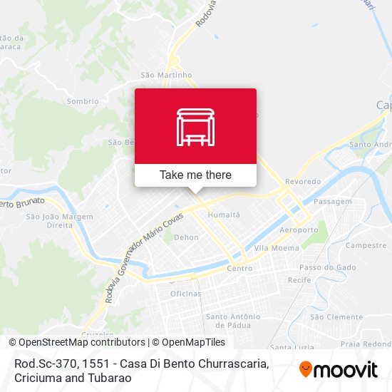 Rod.Sc-370, 1551 - Casa Di Bento Churrascaria map
