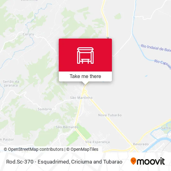 Rod.Sc-370 - Esquadrimed map