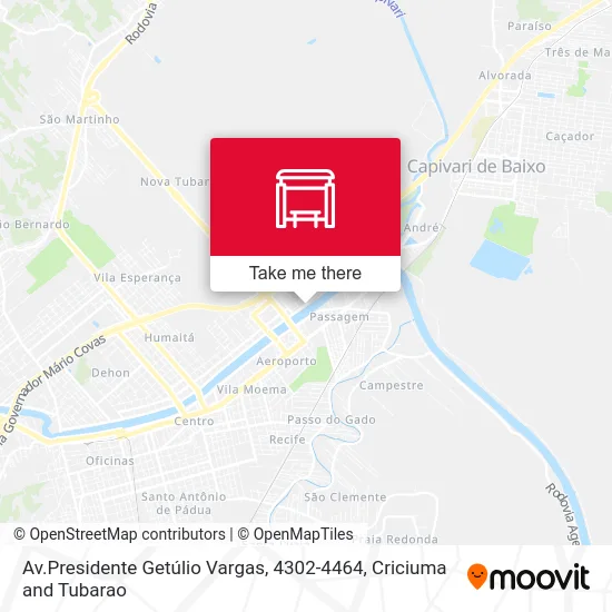 Av.Presidente Getúlio Vargas, 4302-4464 map