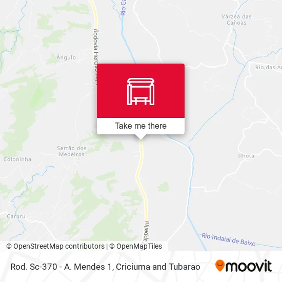Rod. Sc-370 - A. Mendes 1 map