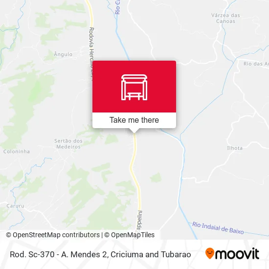 Rod. Sc-370 - A. Mendes 2 map