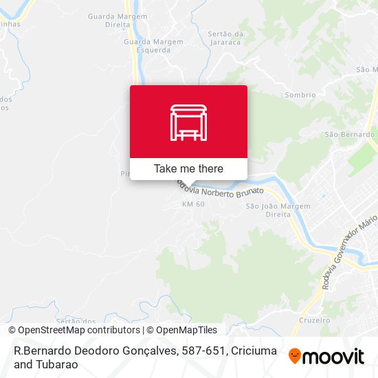 R.Bernardo Deodoro Gonçalves, 587-651 map