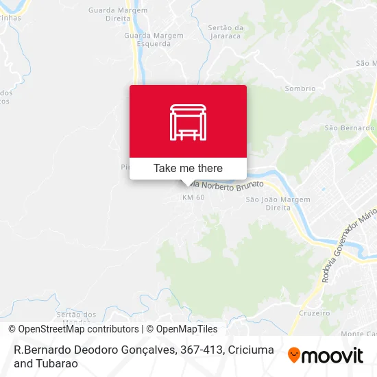 R.Bernardo Deodoro Gonçalves, 367-413 map