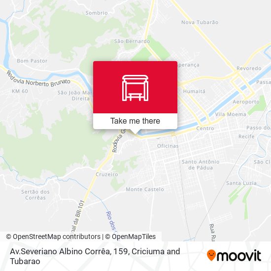Av.Severiano Albino Corrêa, 159 map