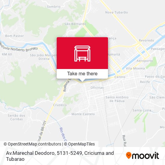 Av.Marechal Deodoro, 5131-5249 map
