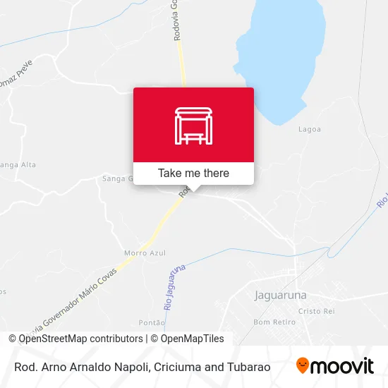 Rod. Arno Arnaldo Napoli map