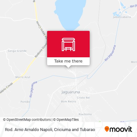 Rod. Arno Arnaldo Napoli map
