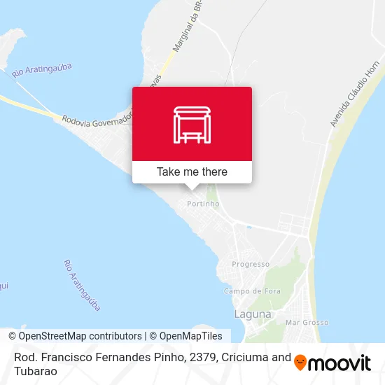 Rod. Francisco Fernandes Pinho, 2379 map