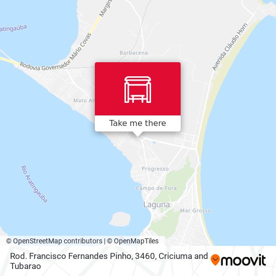 Rod. Francisco Fernandes Pinho, 3460 map