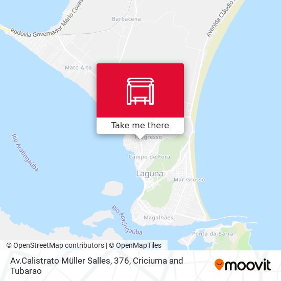 Av.Calistrato Müller Salles, 376 map