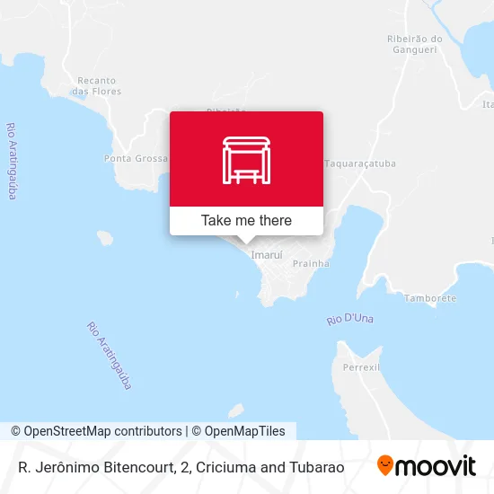 R. Jerônimo Bitencourt, 2 map