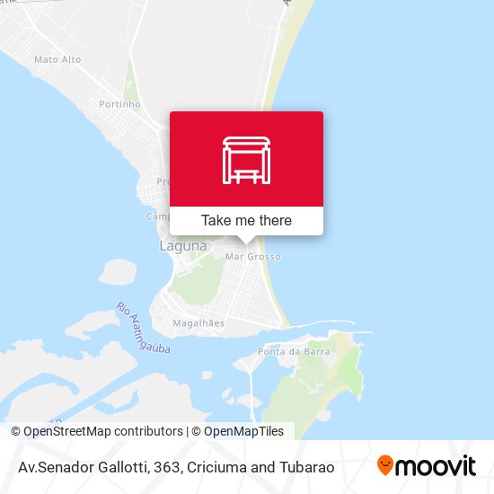Av.Senador Gallotti, 363 map