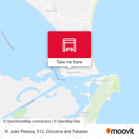 R. João Pessoa, 512 map