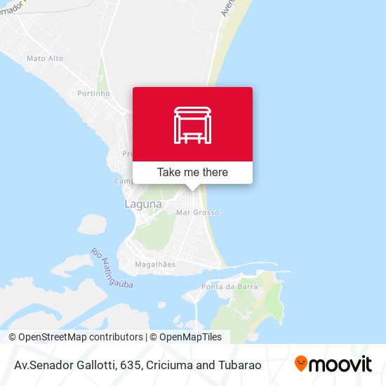 Av.Senador Gallotti, 635 map